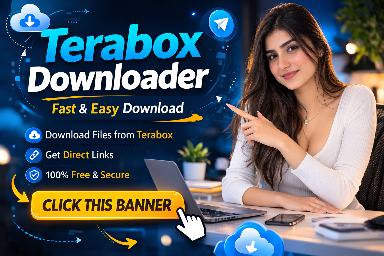 Terabox Downloader Banner